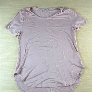Dex Light Pink Short Sleeve‎ Top